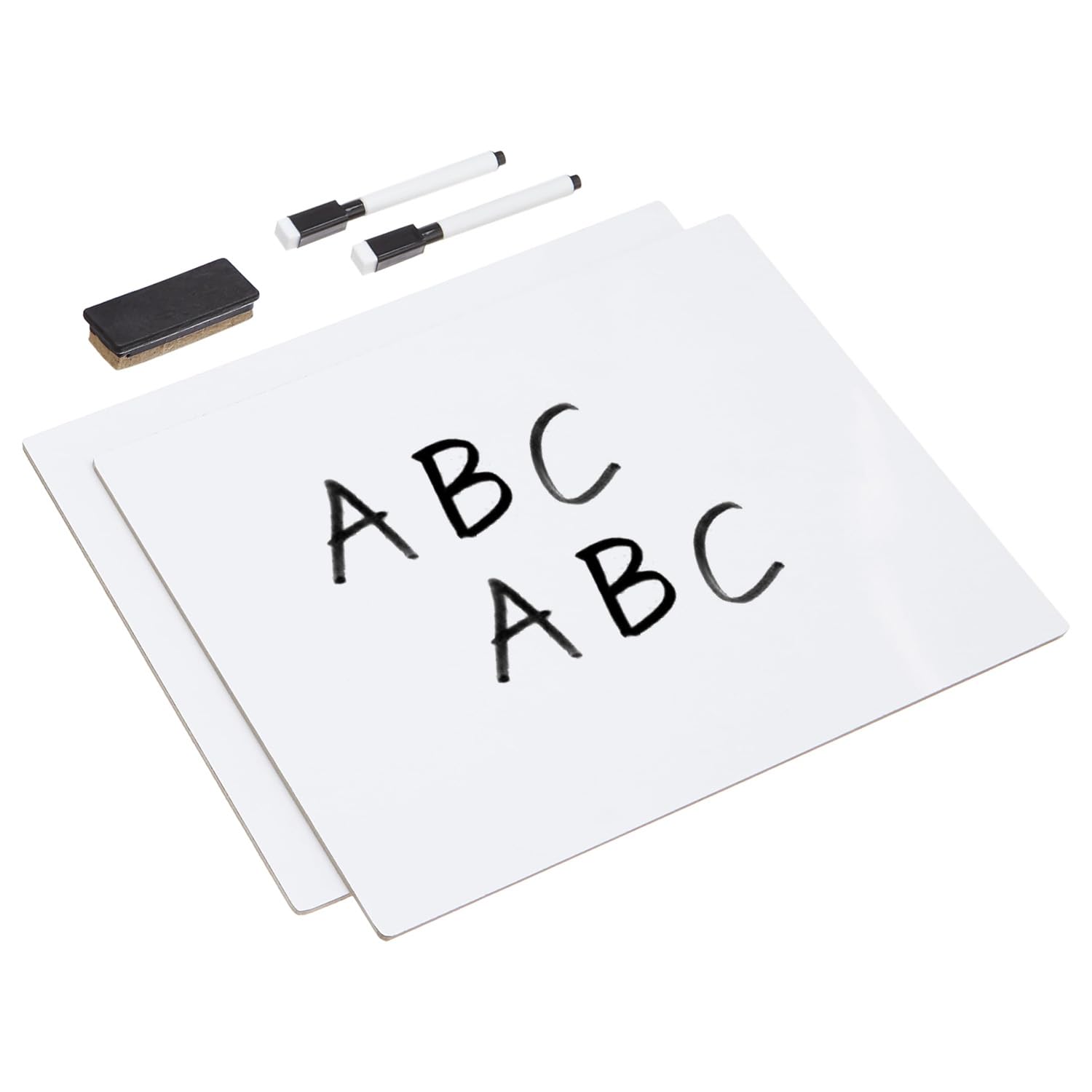 Amazon Basics Dry Erase Lap Whiteboard (9 x 12 inch) | Smooth Round Edges | Lightweight & Portable (Pack of 2) (B0D45RBLXK) Amazon Price History, Amazon Price Tracker