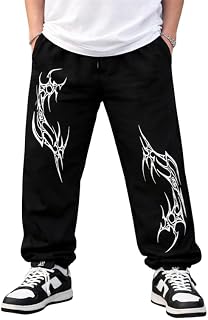 Unisex Graphic Print Track Pant for Men & Women | Cotton Blend Relaxed Fit Lower | Casual Sports Jogger Pants Price In India