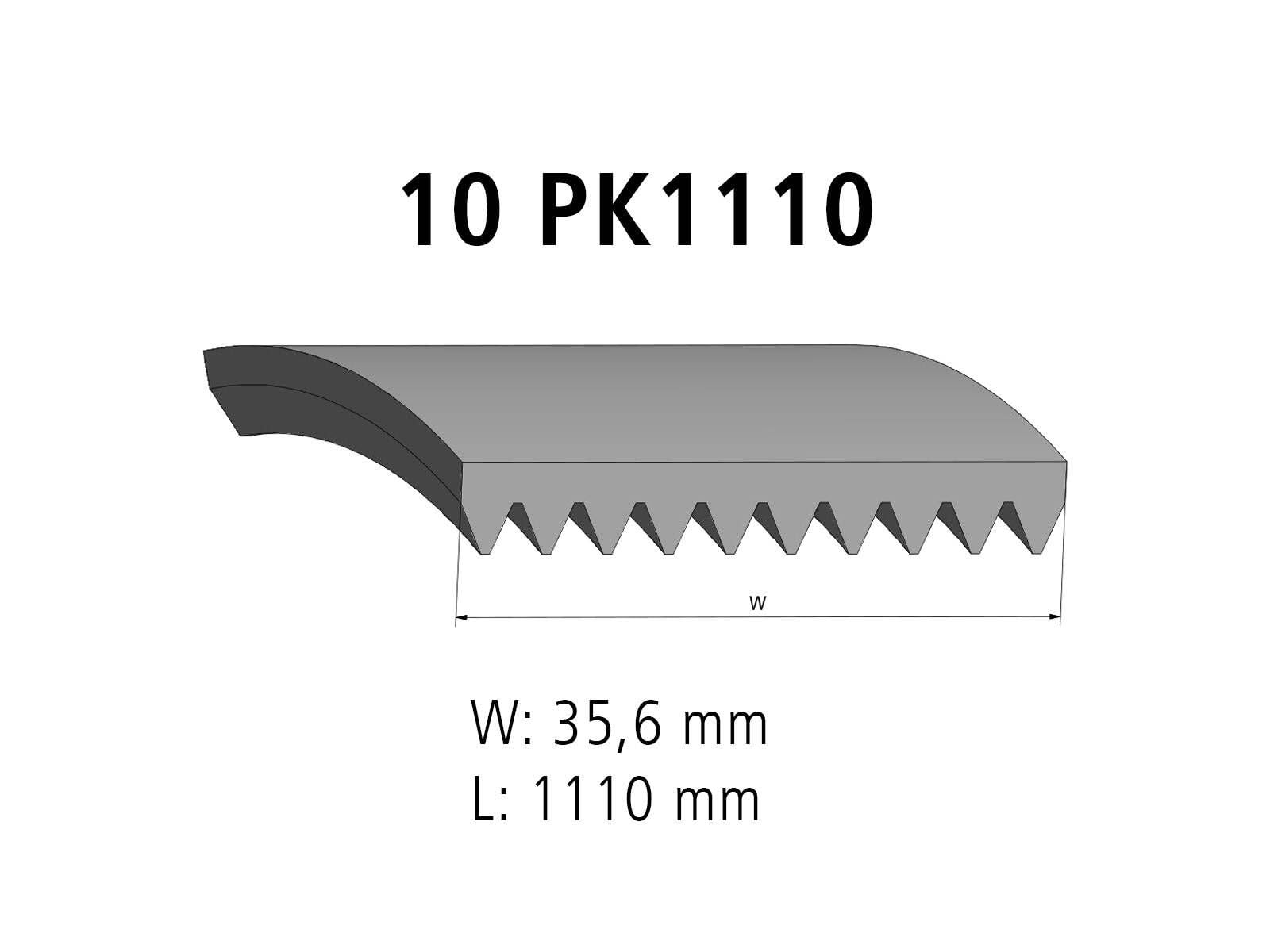 DT Spare Parts 2.15413 Cinghia servizi