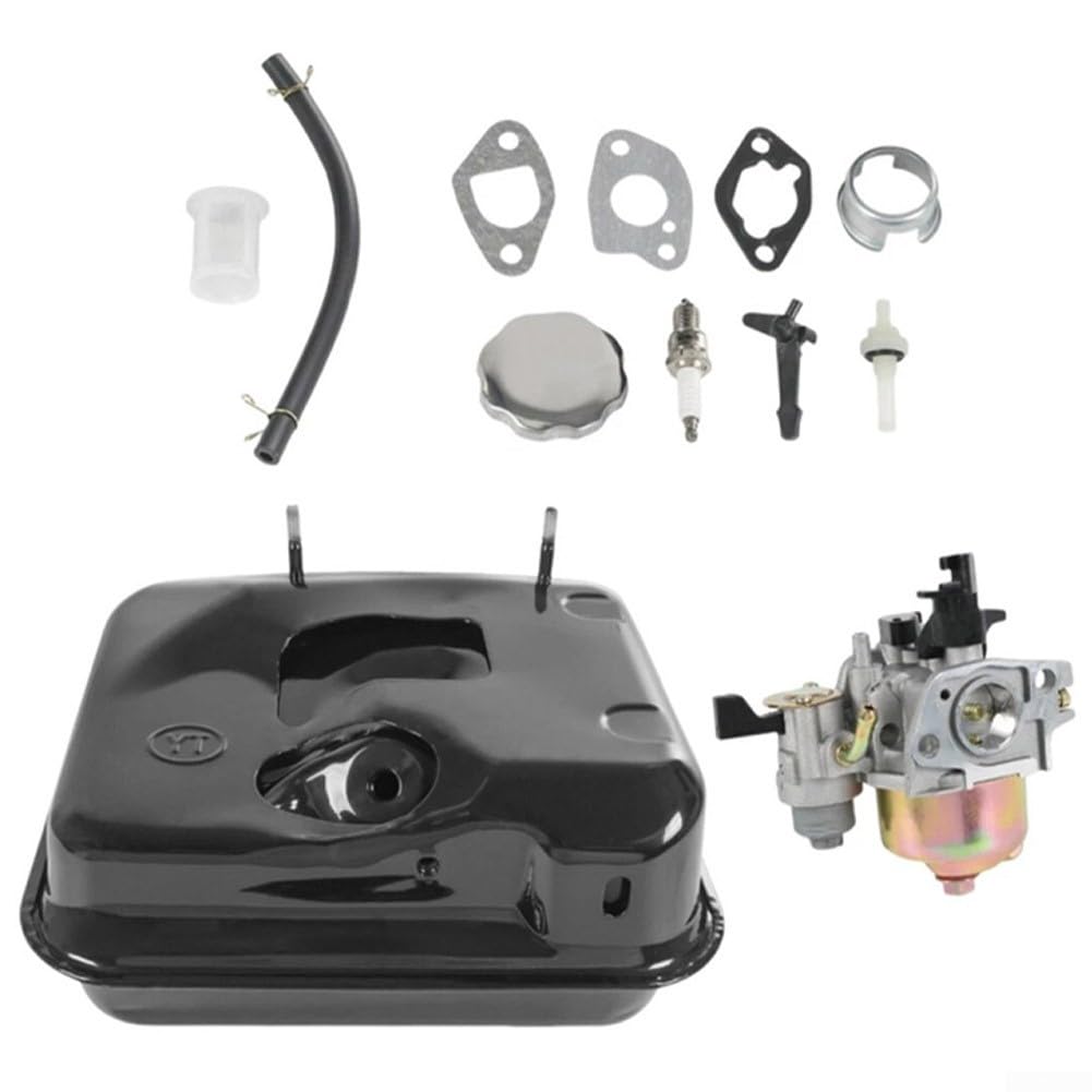 Kit carburatore serbatoio motore compatibile con Predator 212cc 196cc per Honda per GX160 per GX200 e CT200U BT200X KT196 per generatori tosaerba