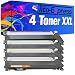 Produktbild Tito-Express 4 Toner XXL inkl. Chip kompatibel mit HP 117A für Color Laser MFP 178nwg 179fwg 150nw 179fnw 150a 178nw 179fng W2070A W2071A W2072A W2073A (Multipack, 4er-Set)