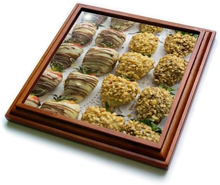 3dRose trv_277970_1 Gourmet Trivet With Tile, 8 by 8"