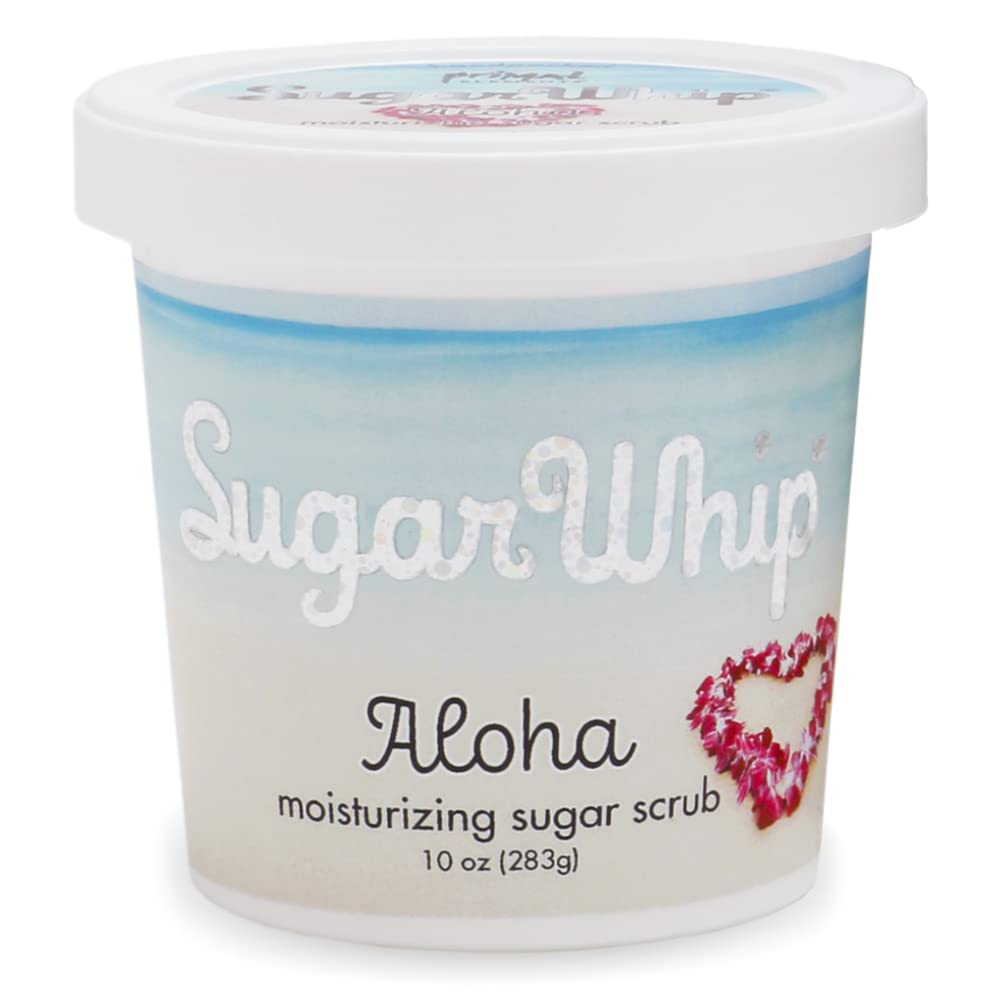 Primal Elements Sugar Scrub, Exfoliating Sugar Whip, Body Cleanser and Moisturizer – Aloha, 10 oz Package Primal Elements Sugar Scrub, Exfoliating Sugar Whip, Body Cleanser and Moisturizer – Aloha, 10 oz Package