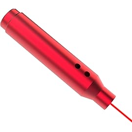 .223 boresighter Red Laser Bore Sight w/ 6 Batteries (.223/5.56)