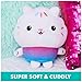 Gabby’s Dollhouse, 7-inch Cakey Cat Purr-ific Plush Toy, Kids Toys for Ages 3 and up