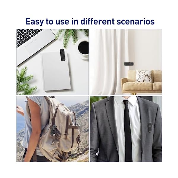 L7 HD 1080P Body Worn Camera，OTG Function, 256GB Memory, Motion Detection, Infrared Night Vision, Loop Recording, Automatic Save, 8-10 Hour Recording,Law Enforcement Investigation, Meeting - Image 5