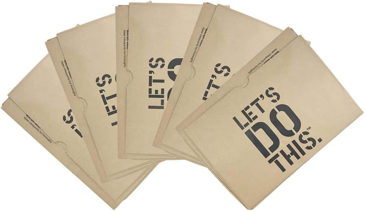 Home Depot Heavy Duty Brown Paper 30 Gallon Lawn and Refuse Bags for Home and Garden (30 Lawn Bags) : Health & Household