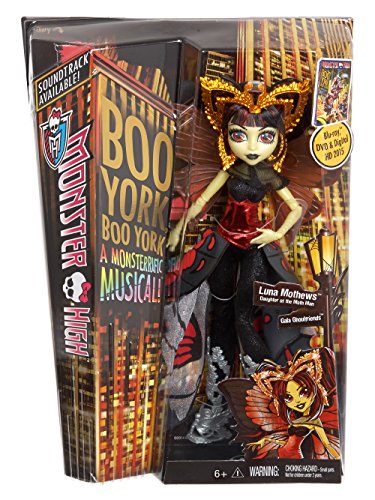 Muñeca Luna Mothews Monster High Boo York Gala miniatura 2