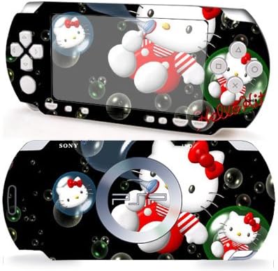 Dark Hello Kitty Vinyl Decal Skin Sticker for Sony PSP 2000