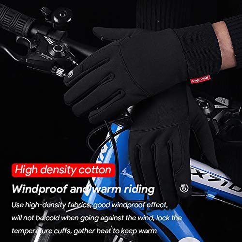 Winter Thin Thermal Gloves, Lightweight Anti-Slip Touch Screen Gloves, Running Hiking Climbing Cycling Gloves for Men Women Ladies, Liner Gloves for Driving Riding Skiing Work
