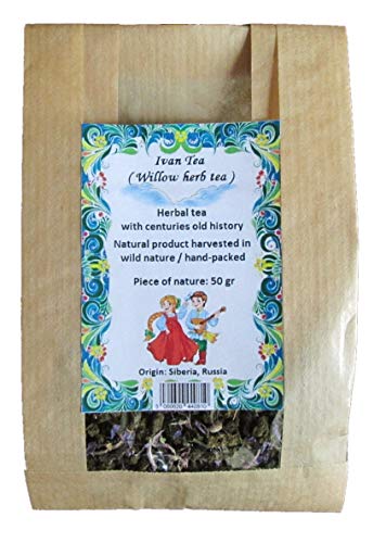 Preisvergleich Produktbild 50g Schmalblaettriges Weidenroeschen fermentiert / Epilobium angustifolium / Willow herb Tea / Ivan Tea with Flowers / Fermented Green Tea / Slimming Tea