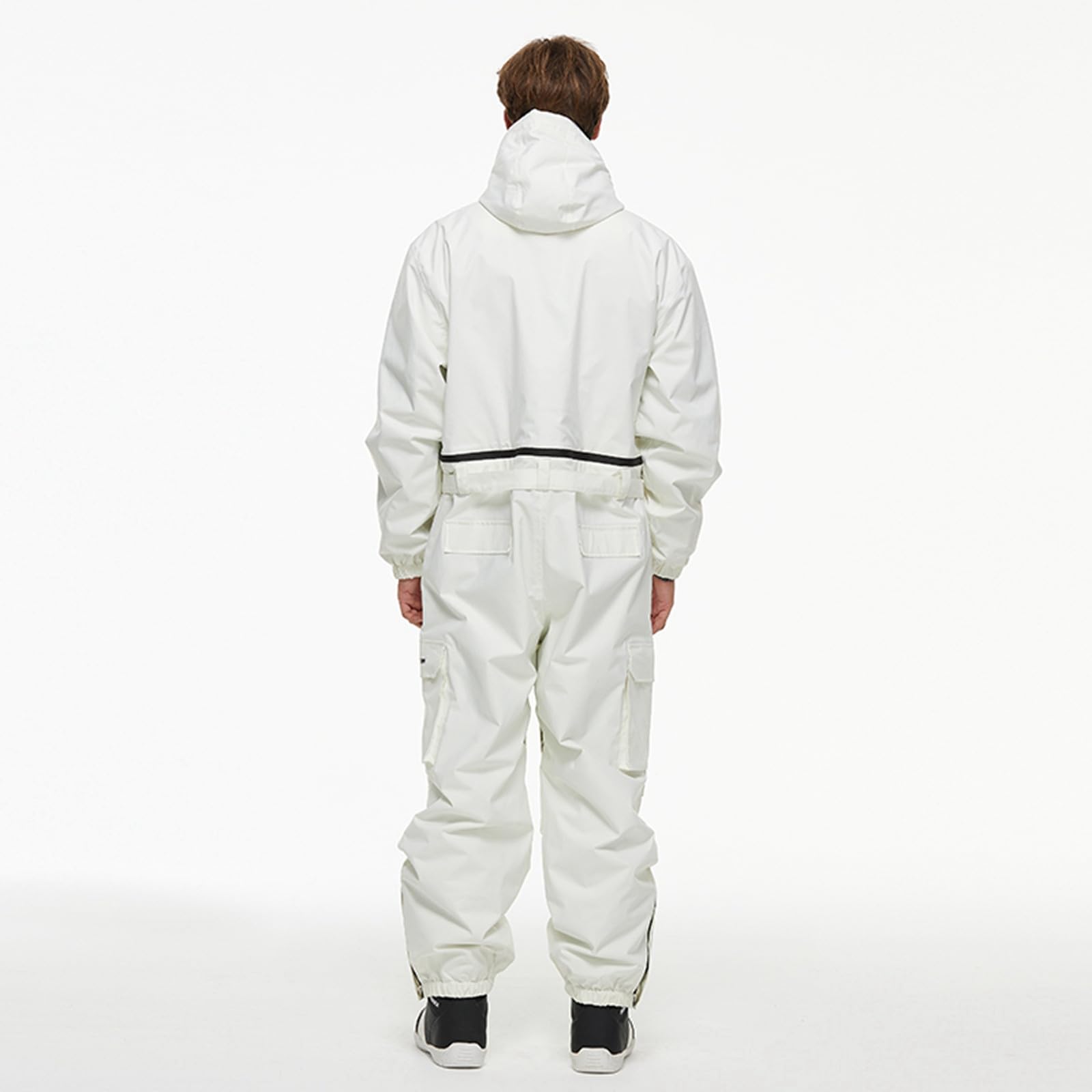Sunnyuk Giacca da Sci Uomo Completo Termico da Neve Salopette Invernale Curvy Tuta Impermeabili Taglie Forti da Snowboard Elegante da Sci Montagna