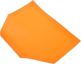 Toddmomy Orange Throw Down Baseball Home Plate Training Marker | Tpe Portable Aid, Backyard Practice Use, Flat Marker for Baseball Enthusiasts of Ages