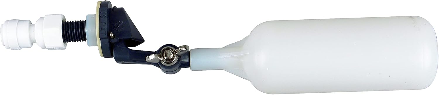 HydroLogic Hydro-Logic HLFV4 Float Valve, 1/4" Plant-Germination-Equipment, 1/4 Inch, Natural