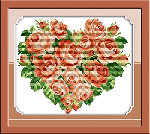 Kit peinture au diamant 5D rose strass complet rond carré 30x40 cm