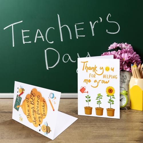 HONMOK 18Pcs Teacher Thank You Cards - Image 2