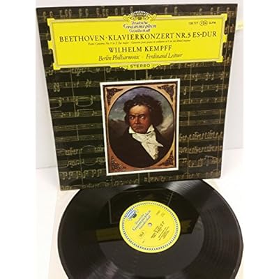 BEETHOVEN, WILHELM KEMPFF, BERLIN PHILHARMONIC, FERDINAND LEITNER klavierkonzert nr. 5 es-dur, 138 777