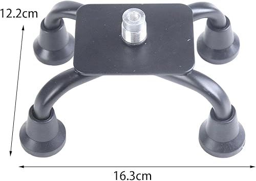 Miniatura 3 de Puntas de goma para bastones  Almohadillas universales de 4 patas de soporte cuádruple para mayor estabilidad  Se adapta a la mayoría de bastones y