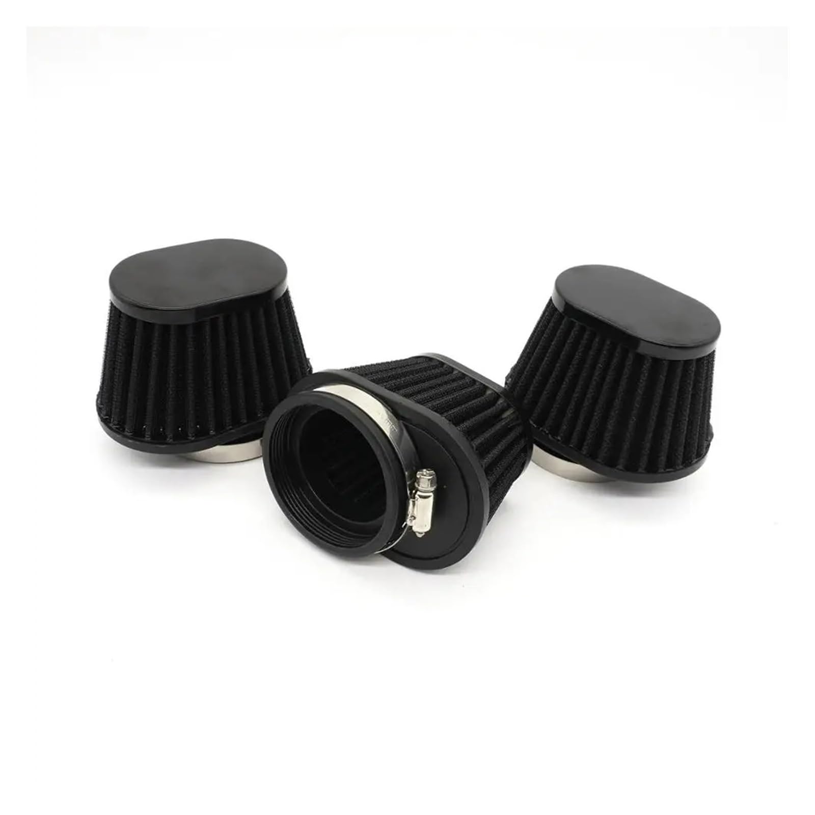 Limpiador Filtro Filtro De Aire para Motocicleta 60mm 55mm 51mm Universal para Motor Minibike Entrada De Aire Frío Filtro De Cono De Alto Flujo