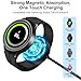 Samsung Watch Charger Fast Charging for Samsung Galaxy Watch 7/Watc Ultra/Watc 6 Classic/6/5 Pro/5/4/3/Active2/Active,25W Dual USB C Block Charger Cable 6FT Type C Magnetic Wireless Charging Pad