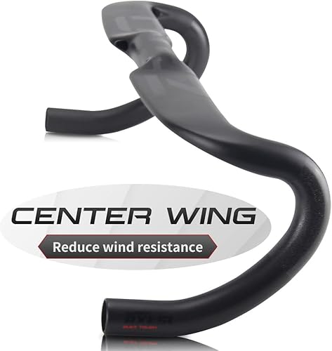 Miniatura 2 de Bicicleta de carretera Manillares de carbono Fibra de carbono Componentes y piezas Bicicletas de carretera Manillares para bicicleta de grava 31.8