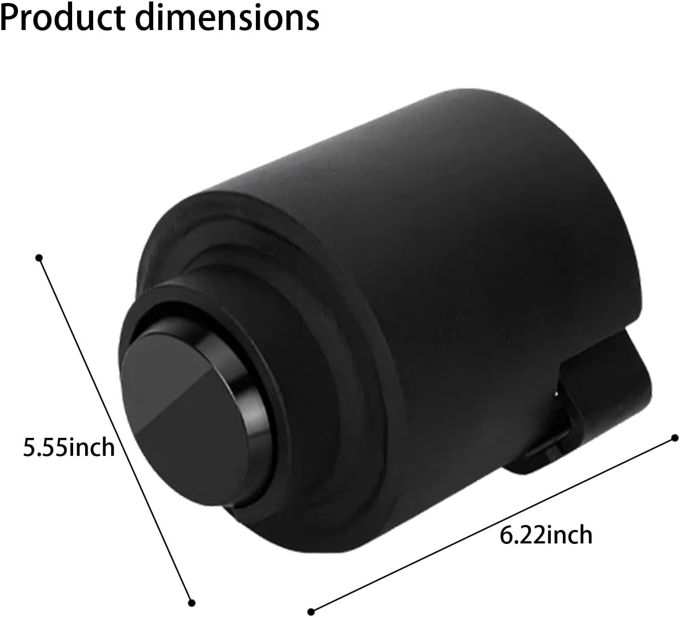 Heavy Duty Trailer for 2 5/16 Inch Couplers Industrial Strength Weather Resistant Anti Theft Defense