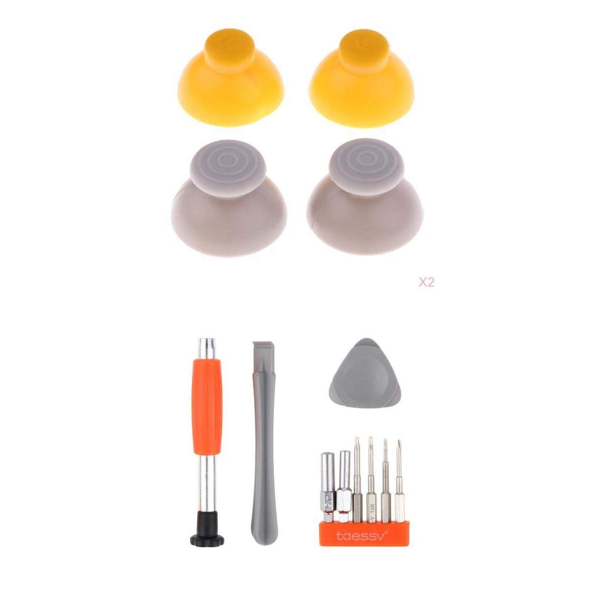 Merishopp 4Pairs Analog Joystick Caps + Screwdriver for Gamecube Controllers|Video Games & Consoles | Replacement Parts & Tools| Replacement Parts & Tools-image-45