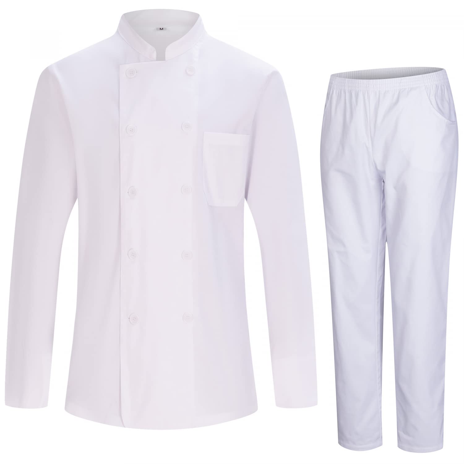 MISEMIYA Herren Kochjacke und Hose MZ-842-8312