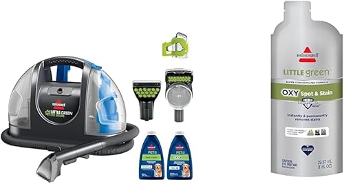 Miniatura 42 de BISSELL 1400B limpiador de alfombra portátil, multiuso, color verde, padre