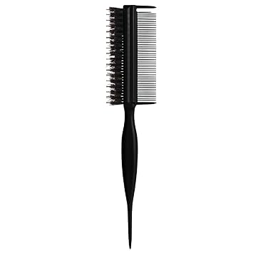 Sided Styling Brush with and Nylon Teeth for Smooth and Volumized Hair Styling Nylon Boar Brush