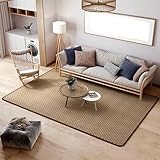 Japanische Tatami-Bodenmatte, atmungsaktiver Rattan-Teppich für Wohnzimmer und Schlafzimmer, ideal für Arbeitszimmer oder temporäre Matratze, Stil C, 80 x 200 cm