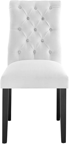 Miniatura 4 de Modway Duquesa, Silla de comedor, color blanco