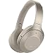 Sony Noise Cancelling Headphones WH1000XM2: Over Ear Wireless Bluetooth Headphones with Microphone - Hi Res Audio and Active Sound Cancellation - Gold (2017 model)