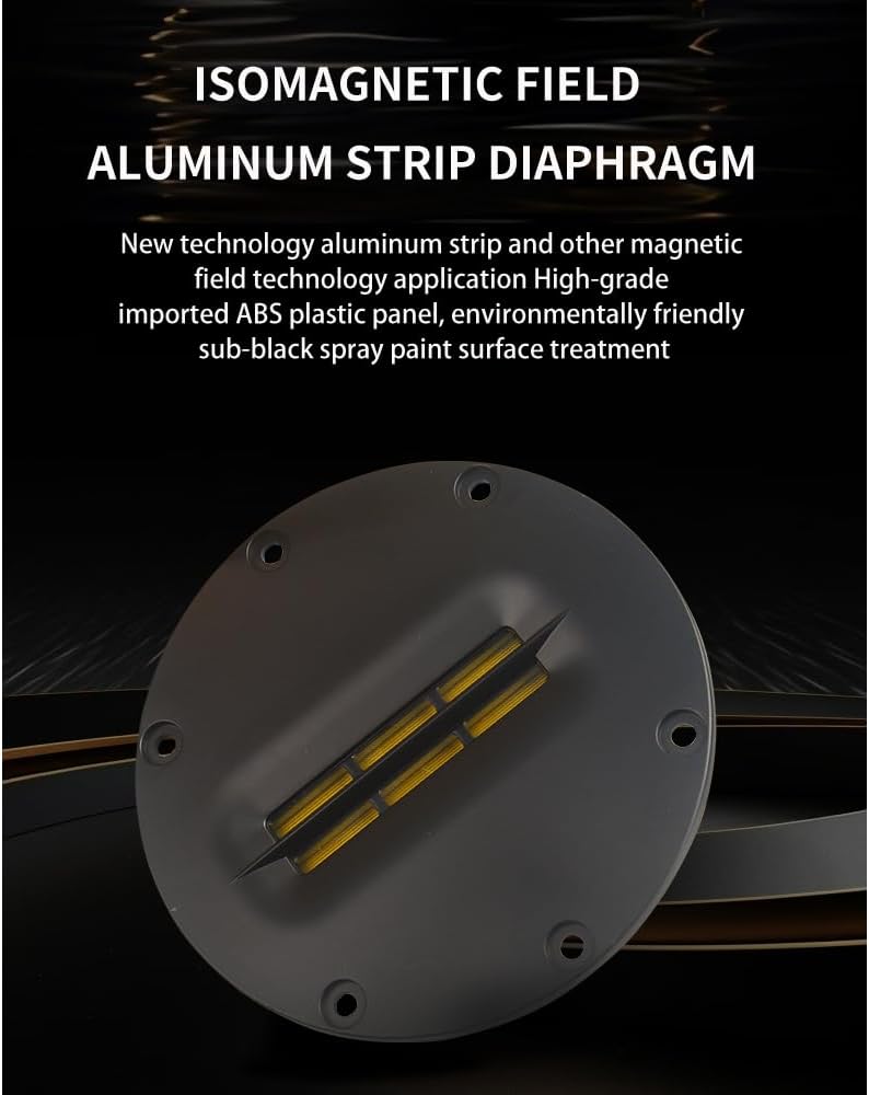 2PCS HiFi 4 inch Tweeter Speaker Unit 8 OHM 30W Treble Loudspeaker Super Belt Type high Loudspeaker AL-100