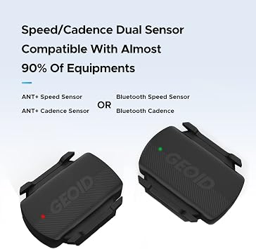 Bundle: Bike Computer, Mount, and Speed Cadence Sensor