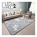 CHENGYI Tapis antidérapant doux et tendance en forme de cactus nordique pour chambre à coucher, salon, table basse, table de chevet (couleur B, Taille : 190 x 240 cm)