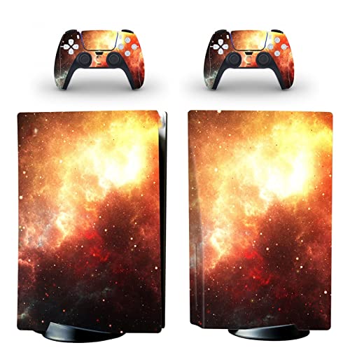 �ی� For PS5 Skin Disc Edition Anime Console And Controller Vinyl Cover Skins Wraps For Version 32033 �C�A�Ȃ��A�c�����Ȃ�