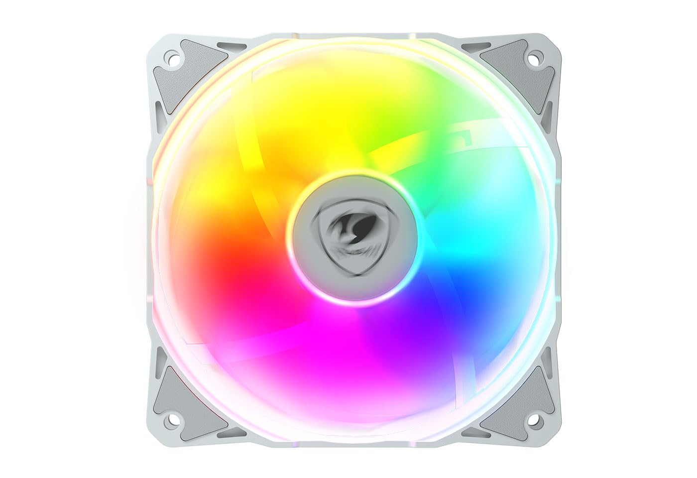 Close-up of a single Cougar Poseidon Elite ARGB fan