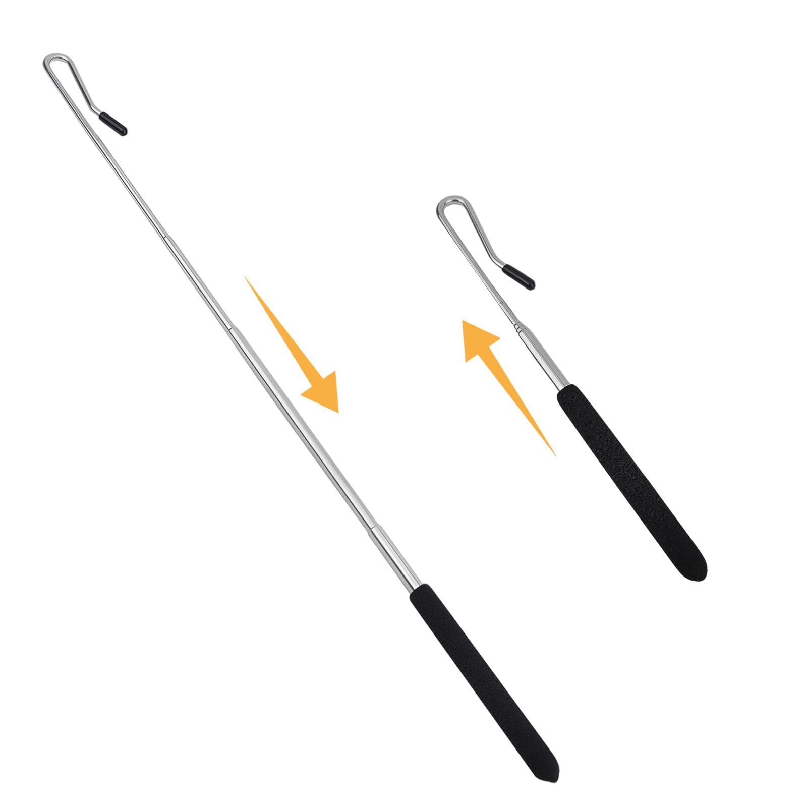 2 PCS Adjustable Puppet Handles Arm Control Rod, Arm Control Metal Rod Accessory for Puppets, for Small, Large Puppets, Full Body Puppet Accessrioes