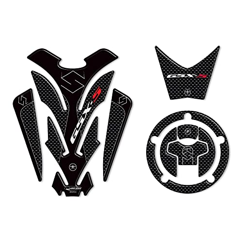 Autocollants 3D Moto Résine Antichoc labelbike pour Kit Protections Suzuki GSX-S 750