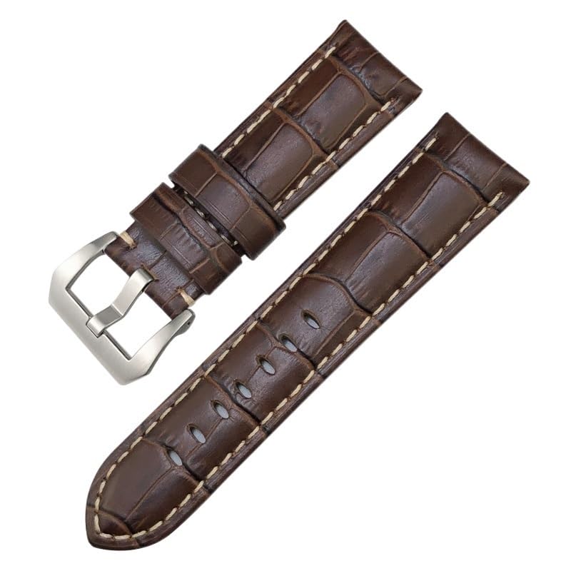Bracelet de montre en cuir de vache Panerai LUMINOR 1950 PAM013012 agate chic