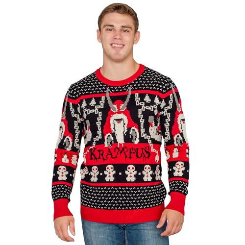 Ripple Junction Krampus Knit Ugly Christmas Sweater2
