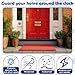Gisafai 2 Pcs 36 Inches Metal Door Draft Stopper, Door Sweep, Mouse Stopper, Mice Seal Strip, Aluminum, Noise Blocker, Keep Rodents and Pests Out, Enhanced Weather Sealing, Easy to Install, Brown