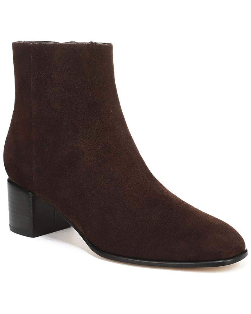 Vince Arabel Suede Short Boot 10 Brown