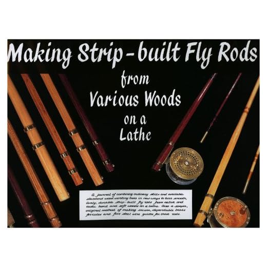 Making Strip-Built Fly Rods from Various Woods on a Lathe