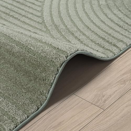 the carpet Everest - Moderner Kurzflor Teppich Hoch-Tief-Struktur, 3D-Effekt, weiche Oberfläche und hohe Flordichte… – Ansicht 5