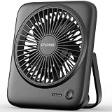 Otlonpe Tischventilator Leise, 4000mAh Akku Tisch Ventilator Tragbar...