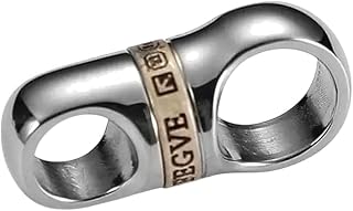 Ultra-Light Titanium Alloy Keychain 360° Rotatable Brass Keychain Key Buckle Accessories Car Key Ring Stainless Steel/Titanium
