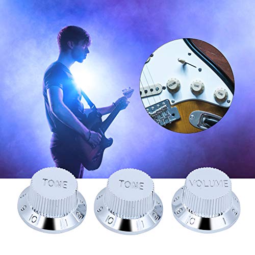 Drfeify Capuchon de Bouton de potentiomètre de Guitare, 3 pièces Capuchon de Bouton de tonalité de Guitare électrique… - Les Beatles, Paul McCartney, John Lennon, RIngo Starr, George Harrison Drfeify Capuchon de Bouton de potentiomètre de Guitare, 3 pièces Capuchon de Bouton de tonalité de Guitare électrique… – Image 7