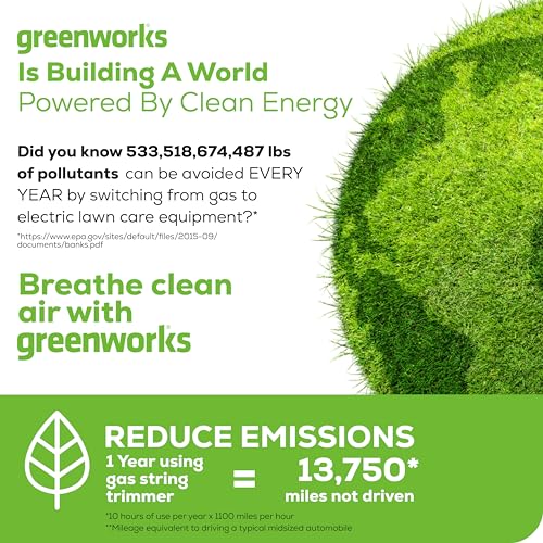 image for Greenworks 40V Cordless 2-in-1 Trimmer Edger (Gen 2) - 13